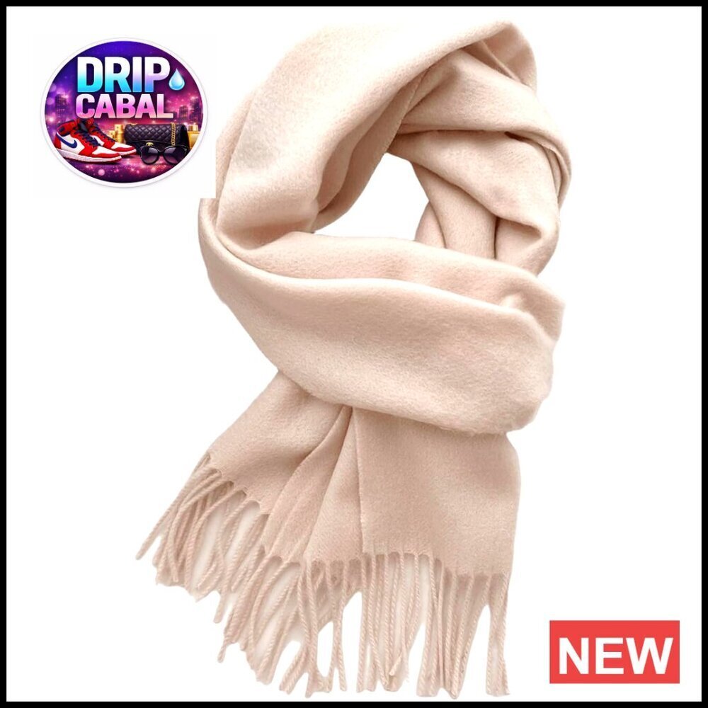 Oversized Chunky Scarf Shawl Wrap Soft Warm Winter Unisex Cashmere Feel